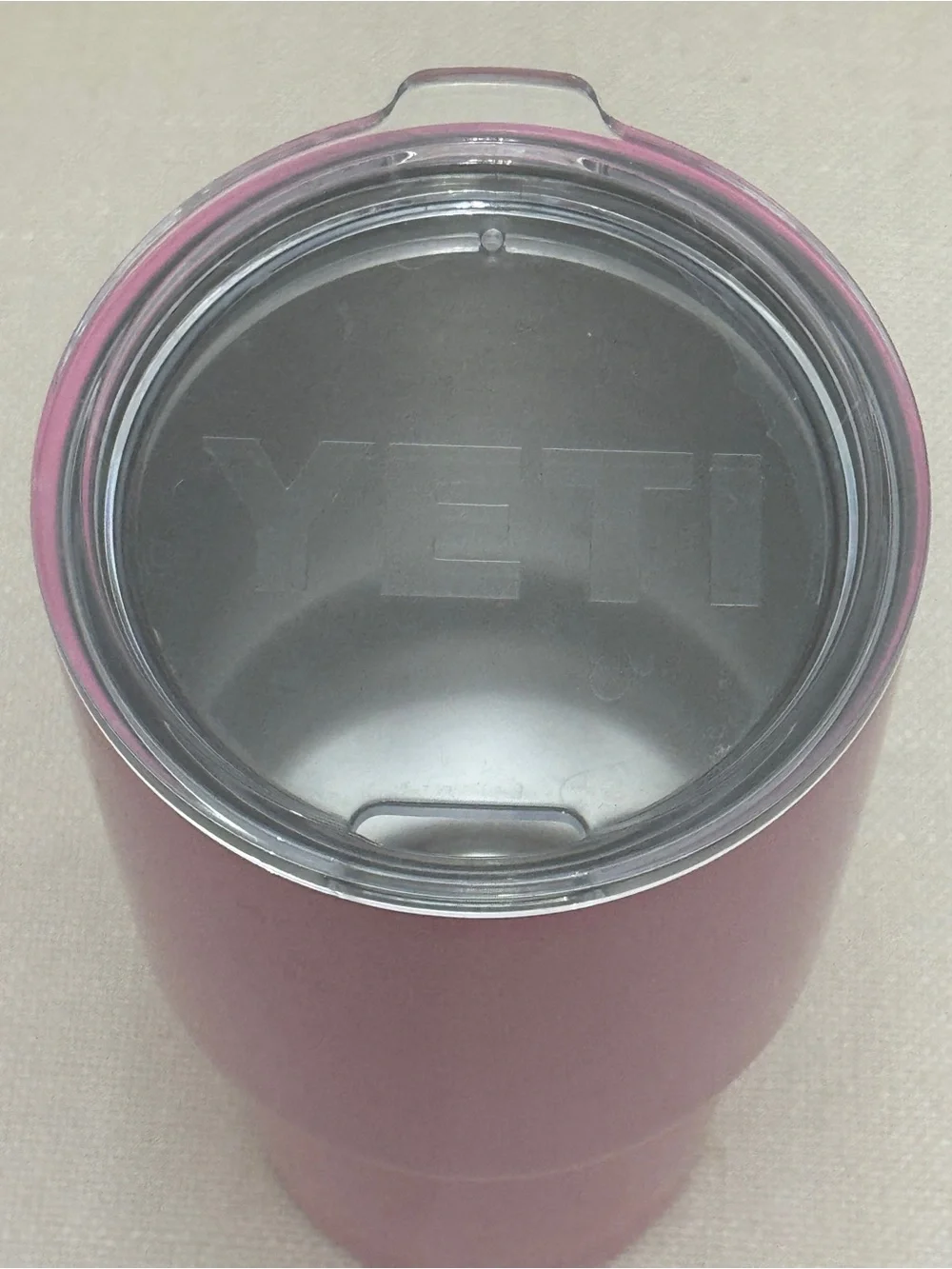 Yeti pink tumbler